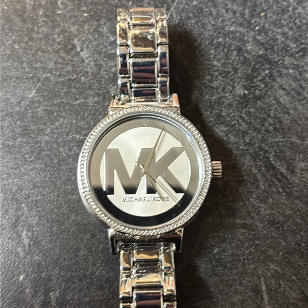 Dress Watch:  Michael Kors Silver Watch